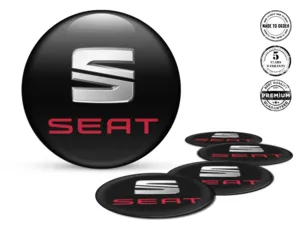 Seat Calcomanías de Rueda Versión Pegatinas de Resina
